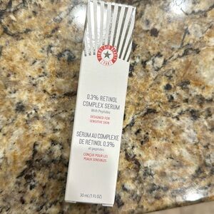 NWT First Aid Beauty 0.3% Retinol Complex Face Serum with Peptides